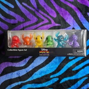 Disney Pride Collection Stitch Collectible Figure Set